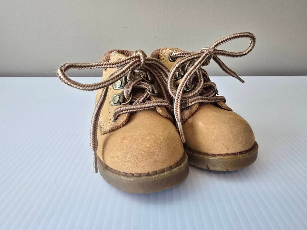Cherokee Work Boots Infants Sz 2 Tan